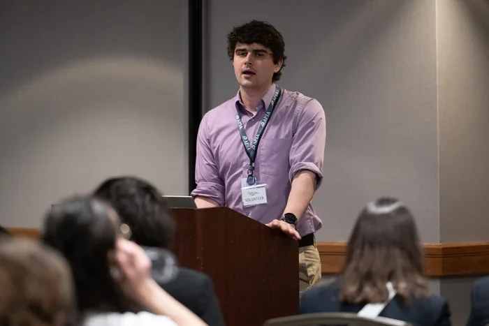 Breakout Room Speaker at Podium