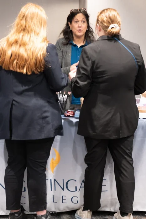 Nightingale College Nursing Expo Table
