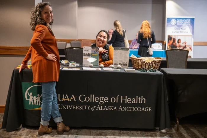 UAA College of Health & ANTHC Career Booth